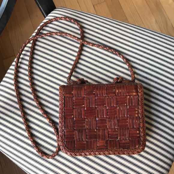 Handbags - VINTAGE Woven Bag Braided Strap  U.S. Pat # 4021891